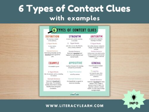 6 Types of Context Clues