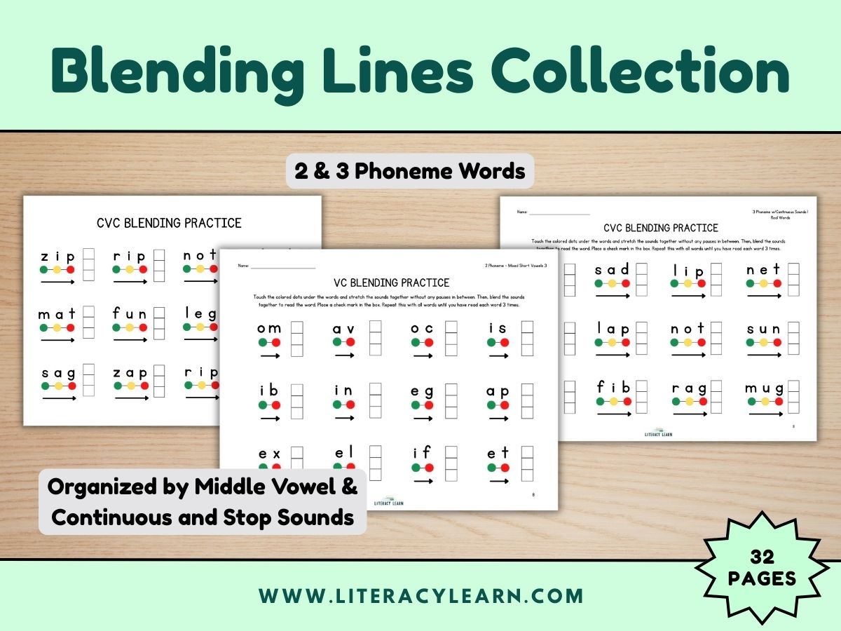Blending Lines Collection - Literacy Learn Unlimited