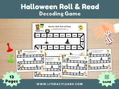 Roll & Read Games: Halloween