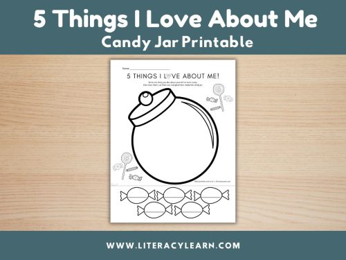 5 Things I Love About Me Printable