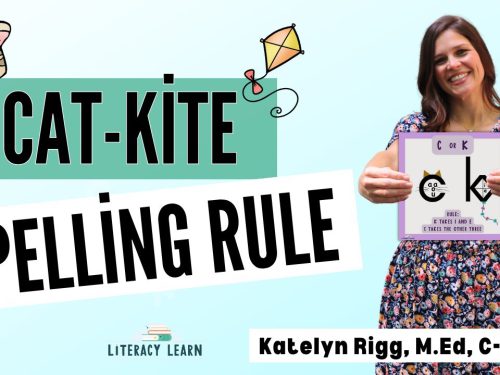 The Cat-Kite Spelling Rule