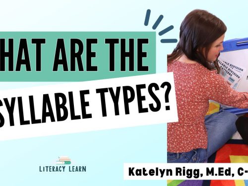 The 6 Syllable Types