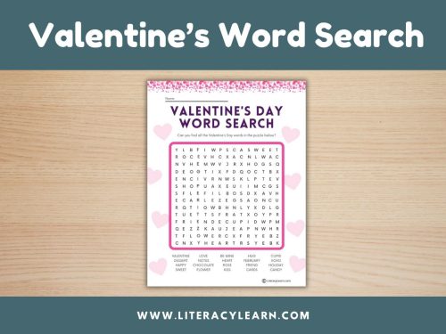 Valentine's Day Word Search