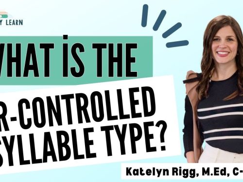 What Is the R-Controlled Syllable Type?