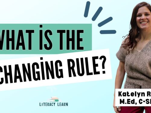 YouTube cover graphic titled, "What Is the Changing Rule?"