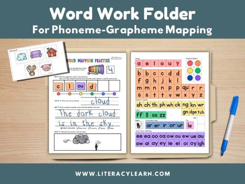 Word Work Folder