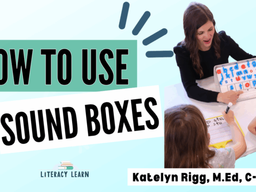 Graphic titled, "how to use sound boxes."