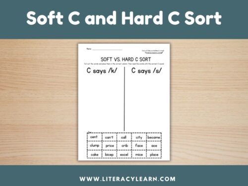 Cover for Soft C and Hard C sort.