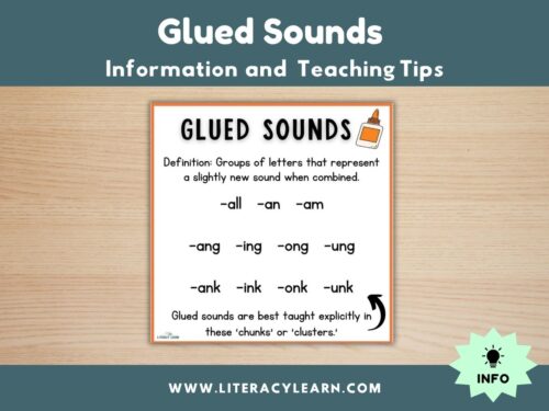 Teaching Glued Sounds