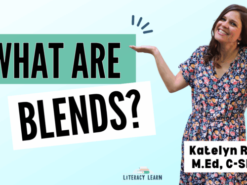 What Are Consonant Blends?