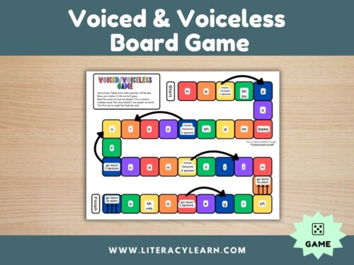 Voiced & Voiceless Board Game