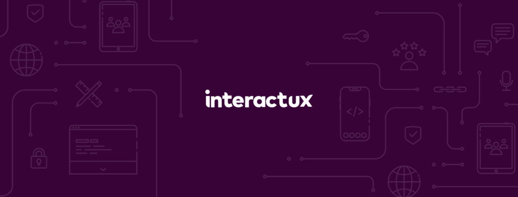 Interact UX logo.