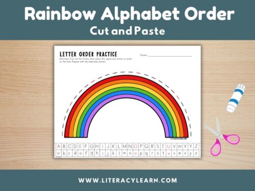Alphabet Sequencing Printable (Alphabet Order with letters)