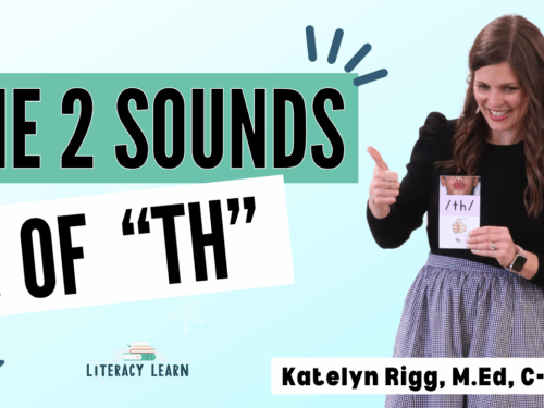Youtube cover photo titled, "the 2 sounds of th."
