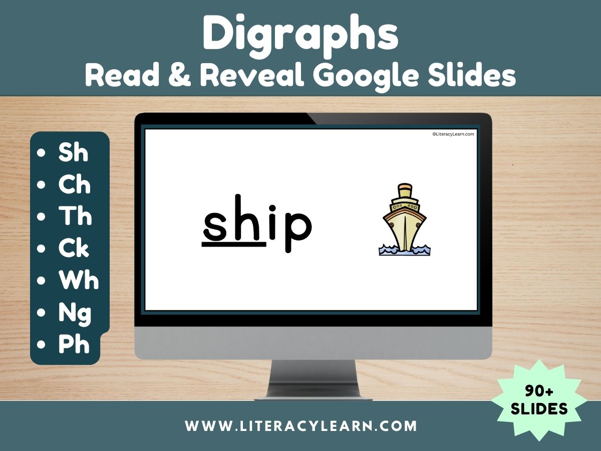 Digraphs Google Slides: Read & Reveal - Literacy Learn Unlimited