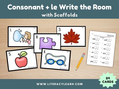 Write the Room: Consonant + LE