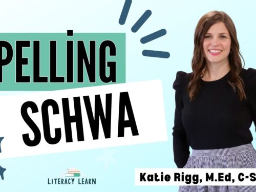 Spelling Schwa: 5 Strategies for Success