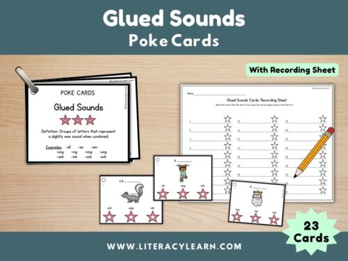 Cover graphic showing glued sounds.
