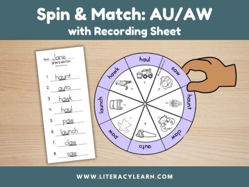 Spin & Match Wheel: AU/AW
